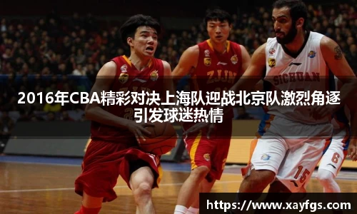 2016年CBA精彩对决上海队迎战北京队激烈角逐引发球迷热情